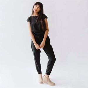 ALBION black jumpsuit